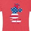 Women's - Disney - Americana Short Sleeve Graphic T-Shirt - 2 of 4