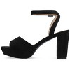 Journee Collection Womens Medium and Wide Width Nairri Vegan Leather Platform Heel Sandals - 2 of 4
