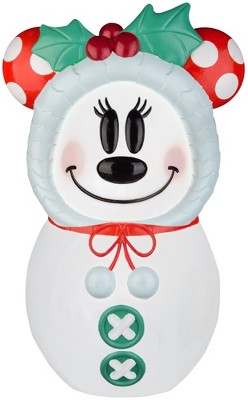 Disney Lighted Blow Mold Outdoor Decor Stylized Minnie Mouse 24" Disney, Multi