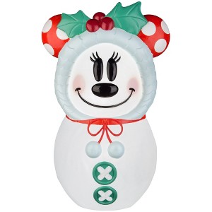 Disney Lighted Blow Mold Outdoor Decor Stylized Minnie Mouse 24" Disney, Multi - 1 of 4