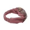 Unique Bargains Women's Rose Wide Headband 1 Pc - 3 of 4