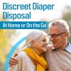 Impresa Extra Large Adult Diaper Disposal Bags - 75 Pack - FSA / HSA Eligible - Extra Thick (12 x 15 In) - 2 of 4