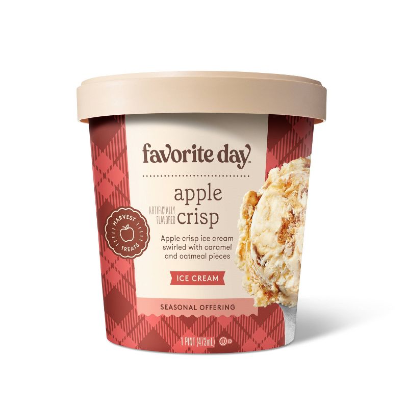 Apple Crisp Ice Cream - 16oz - Favorite Day&#8482;, 1 of 9