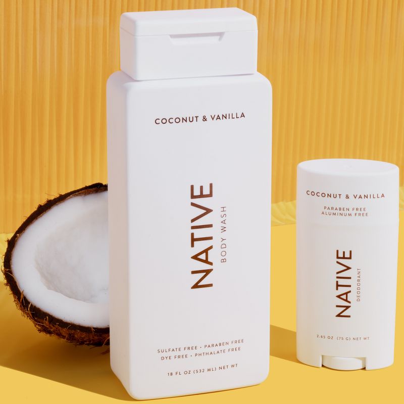 Native Body Wash - Coconut &#38; Vanilla - Sulfate Free - 18 fl oz, 5 of 15