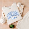 Simply Sage Market Chicago Illinois Lightweight Garment Dyed Sweatshirt - 3 of 4
