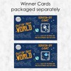 Big Dot of Happiness Blast Off to Outer Space - Rocket Ship Baby Shower or Birthday Party Game Scratch Off Cards - 22 Count - 3 of 4