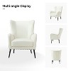 Harpocrates Classic Armchair with wingback and nailhead trim| ART OF LIVING DESIGNS - 4 of 4