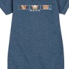 - Avatar: The Last Airbender - Battle Face Graphic Short Sleeve Fleece Dress - 2 of 4