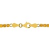 EVERLY JEWELRY | Yellow Plated Sterling Silver 4 1/10 CT TGW Madeira Citrine Bracelet With Chain, 7.25-inch - 4 of 4