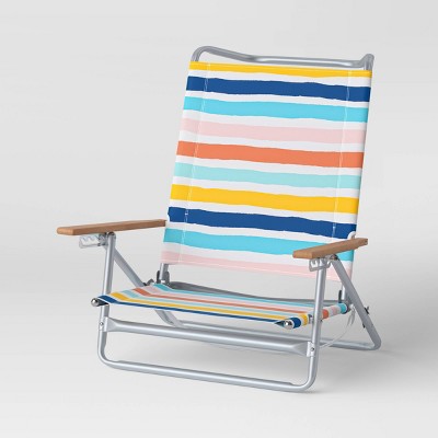 5 Position Patio Chair Striped - Sun Squad™