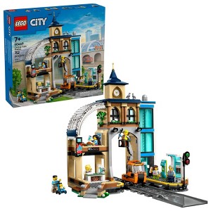 LEGO City Central Train Station Building Toy 60469 - 1 of 4