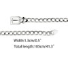 Elerevyo Women's Adjustable Waist Link Chain Belt for Jeans Dresses - 3 of 4