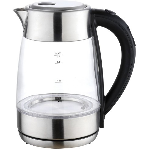 Starfrit 1.7L Glass Electric Kettle with Variable Temperature Control