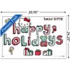 Trends International Hello Kitty: 17 Holiday - Happy Holidays Framed Wall Poster Prints - 3 of 4