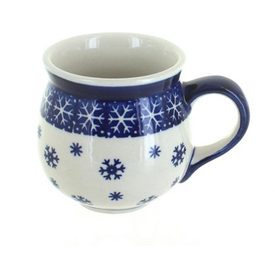 Blue Rose Polish Pottery K090  Manufaktura Bubble Mug