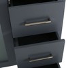 48" Bathroom Vanity, Modern Bathroom Storage Cabinet Without Top Sink, Bathroom Cabinet With 6 Full Extension Drawers, 2 Soft Closing Doors - 3 of 4