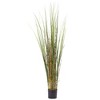 Nearly Natural 4-ft Grass & Bamboo Plant - 2 of 3