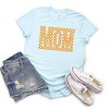Simply Sage Market Women's Mom Checkered Box Puff Print Short Sleeve Graphic Tee - 3 of 4