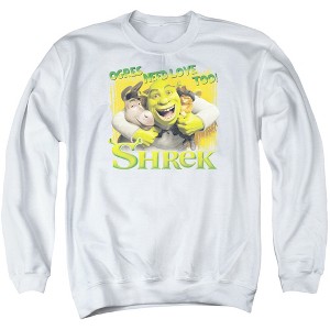 Shrek Ogres Need Love Adult Crewneck Sweatshirt - 1 of 4