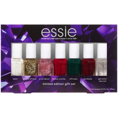 essie Limited Edition Deluxe Minis Nail Polish Gift Set - 7pc