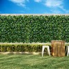 Tangkula Expandable Fence Privacy Screen Decorative Faux Ivy Fencing Panel for Backdrop - image 3 of 4