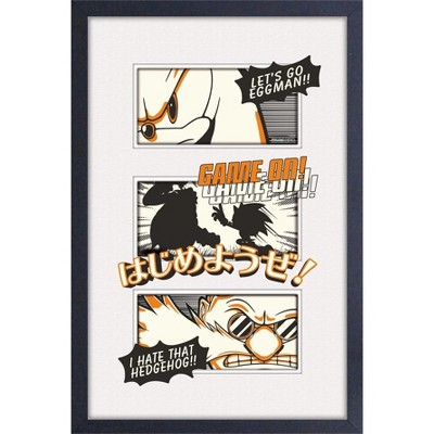 Pyramid America Sonic - Game On Wall Framed