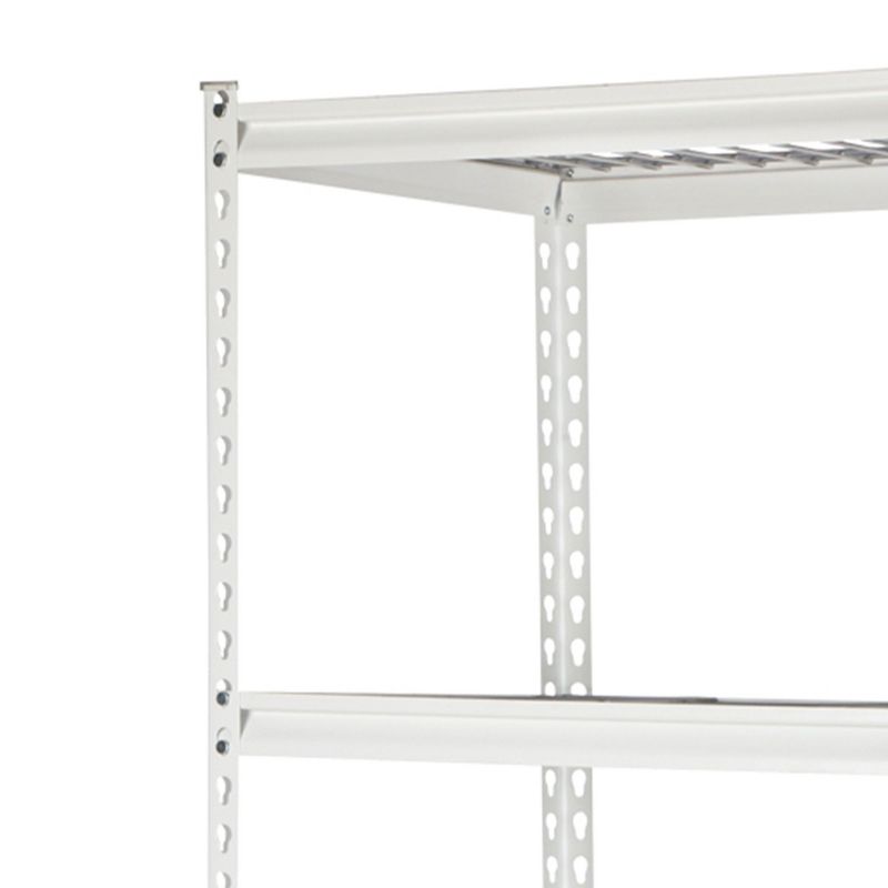 Pachira Adjustable Height 5-Shelf Steel Shelving Unit Utility Organizer Rack for Home, Office, and Warehouse, 3 of 9