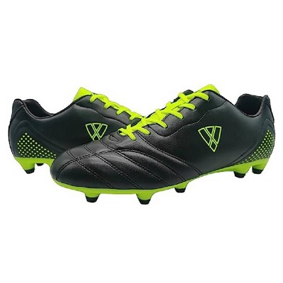 Vizari Men's Redondo Firm Ground Outdoor Soccer Shoes/Cleats | for Teens and Adults - Black/Green,7 — фото 3