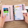Money Saving Challenge Binder Trackers, A6 Budget Organizer for Cash, Saving Binder with Cash Envelopes, Expense Sheets - 4 of 4