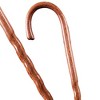 Brazos Twisted Red Oak Wood Round Handle Cane 37 Inch Height - 2 of 3