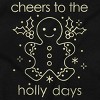 Christmas Cheers To The Holly Days Toddler Baby Graphic T Shirt Brisco Brands - 2 of 4
