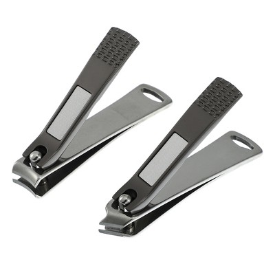 Unique Bargains Household Metal Slanted Tip Manicure Tool Pedicure Nail  Clipper Cutter 6 Pcs : Target