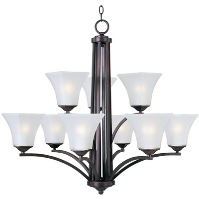 Maxim Lighting Aurora 9 - Light Chandelier in  Oil Rubbed Bronze
