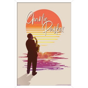 Trends International Charlie Parker - Sunset Framed Wall Poster Prints - 1 of 4