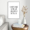 EnvyArt Cat Better Life Metal Framed Art Print - Deny Designs - 2 of 3