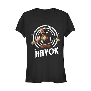 Juniors Womens Marvel X-Men Havok T-Shirt - 1 of 3