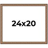 PosterPalooza | Slim Profile Gold Picture Frame - UV Acrylic, Backing Board, Hanging Hardware Included - 2 of 4