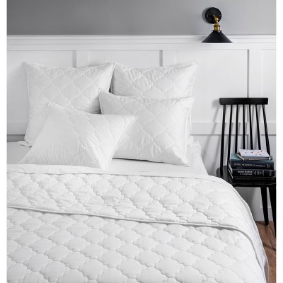 Full/Queen Emerson Quilt Set White - Martha Stewart