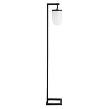 Hampton & Thyme 68" Tall Floor Lamp with Glass Shade