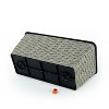 Okak 2-Pack(S+M) Rectangle Succulent & Orchid Pots with Drainage Holes, Hand Woven Wicker Planters for Indoor/Outdoor - 4 of 4