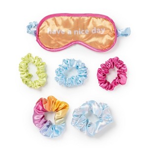 6pc Eye Mask and Hair Set Nice Day - Bullseye's Playground™ - 1 of 3