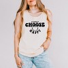 Simply Sage Market S.W.Smiley Choose Happy Bold Smiley Face Garment Dyed Tank - 2 of 4