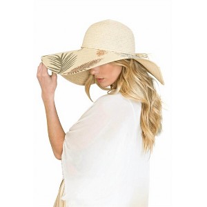 Women's Palm Beach Floppy Sun Hat - Justin & Taylor - 1 of 4