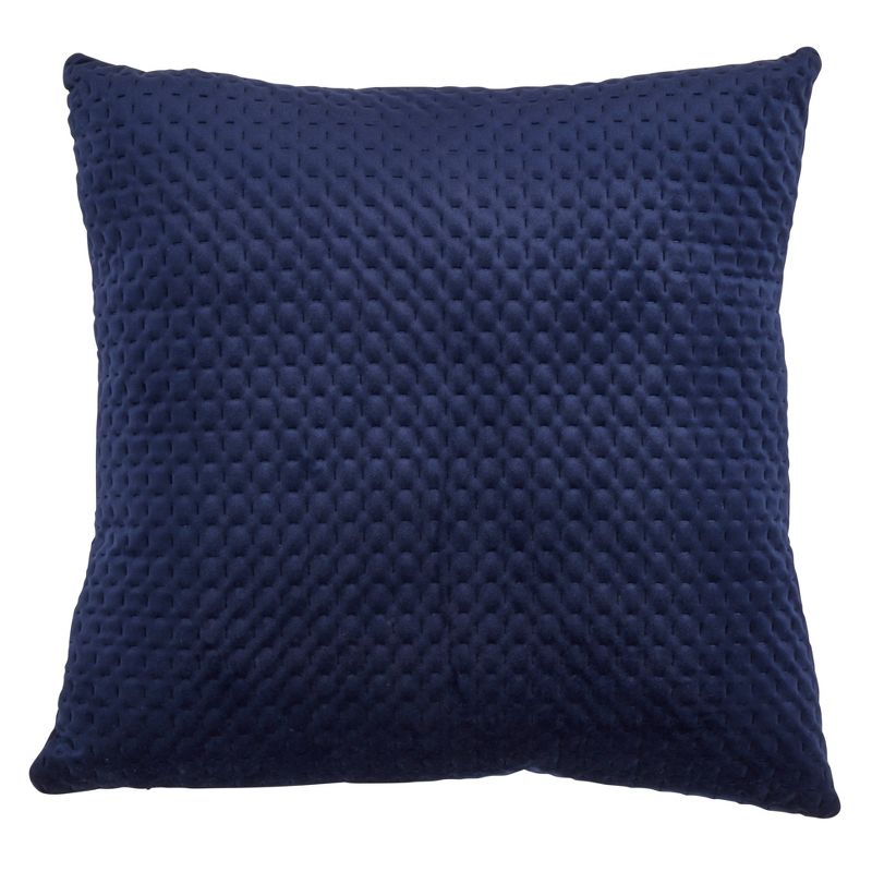 Pinsonic Velvet Design Poly-Filled Throw Pillow - Saro Lifestyle, 3 of 8