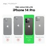 BONGEEK Compatible with iPhone 14 Pro Case, Liquid Silicone Case, Full Body Protective Cover, Anti-Scratch Soft Microfiber Lining-Cedar Green - 2 of 4
