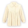 Collections Etc Soft Fleece Button Down Night Shirt with Pockets - Comfy Flattering Fit Over Pajamas or Nightgown - 4 of 4