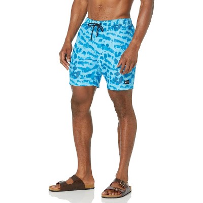 Мужские шорты Neff Daily Slauson Hot Tub Board Shorts for Swimming (Blue Slauson, 4X-Large) Blue — фото 2