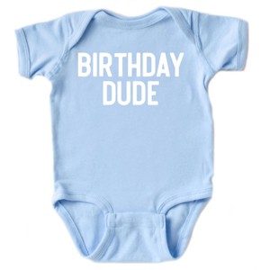 The Juniper Shop Birthday Dude Bold Baby Short Sleeve Bodysuit - 1 of 4