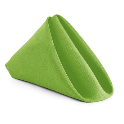 Gee Di Moda Cloth Napkins - 17 x 17 Inch - Heavy Duty Washable Polyester - Set of 12