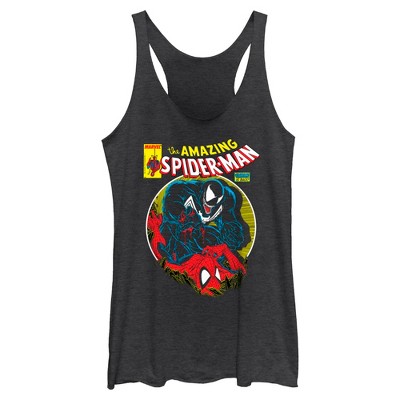 Maglietta Canotta Donna Marvel Spider-Man Gamerverse, Senza Maniche, Taglia Large, Colore Rosso Misto